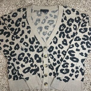 Sanctuary‎ Tan and Black Leopard Cardigan